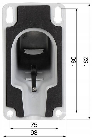 Uchwyt PTZ ścienny HIKVISION DS-1602ZJ-BOX-pole