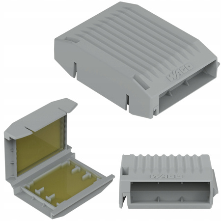 207-1373 WAGO osłona żelowa dla serii 221 41.7 x 17.8 x 56.9 szara GELBOX