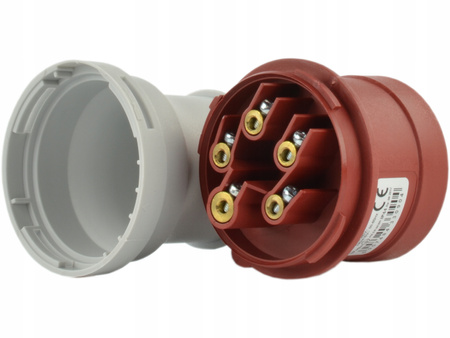 Wtyczka siłowa przenośna 32A 5P 400V IP44 Pawbol B.1032