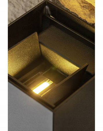 Missouri-K Kinkiet Ogrodowy 7W 540Lm Czarny Ip54 4000K GTV