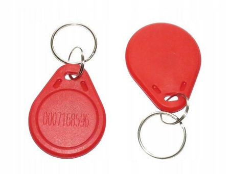 Brelok 125kHz S0103N-RD czerwony +NR