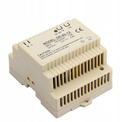 Zasilacz DIN DR-60-12 60W 12V 4.8A