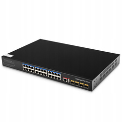 Switch POE 24 portowy z 4x SFP Cudy GS5024PS4-400W