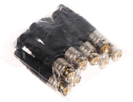 BNC Wtyk BNC plastik skręcany 10SZT.