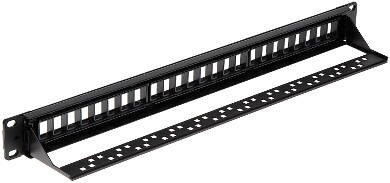 Rack 19 Patch panel KEYSTONE 24 portowy