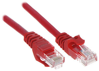 PATCHCORD RJ45/3.0-RED 3.0 m