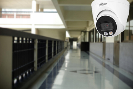 KAMERA IP IPC-HDW1439V-A-IL-BLACK Smart Dual Light - 3.7 Mpx 2.8 mm DAHUA