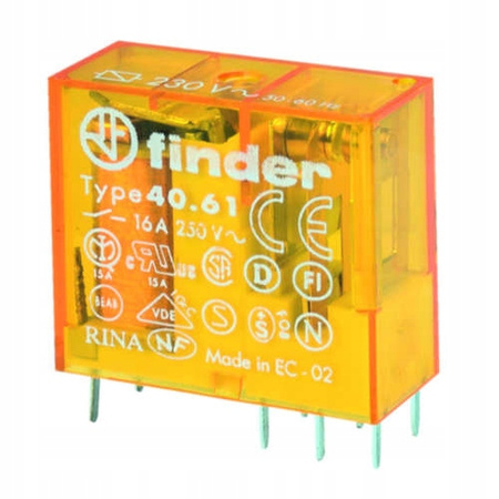 Przekaźnik mechaniczny Finder 40.61.8.230.0000