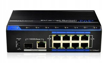 Switch 8+1 port UTEPO UTP7208E-POE-A1 INDUSTRIAL