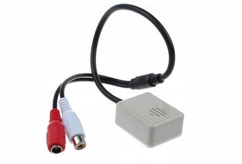 Mikrofon CCTV 6-12V Mic6  REGULOWANY