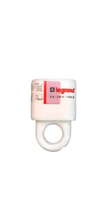 Plastikowy przedłużacz 2P 6A Legrand 050166