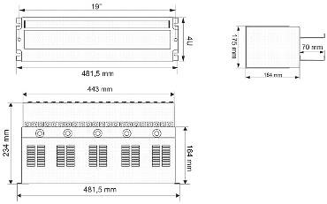 OBUDOWA A19-TS-35/OB-4U