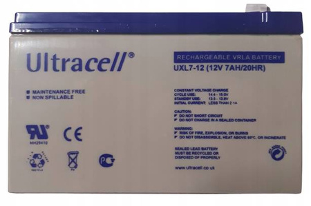 Akumulator 12V 7Ah Ultracell UXL