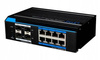 Przemysłowy 8-portowy switch UTEPO UTP7308GE-POE