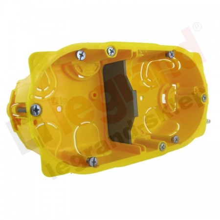 Puszka do gk karton-gips podwójna 50mm przelotowa LEGRAND 080052