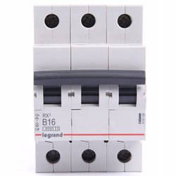 Wyłącznik nadprądowy Legrand 400 V IP20 16 A