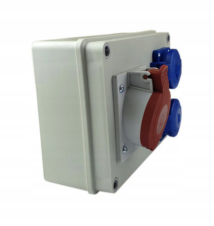 Rozdzielnica Pawbol B.1602 R-BOX 1x16A/5P 2x16A/250V IP44