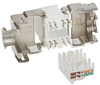 RJ45 Złącze Keystone ekranowany FX-RJ-45-6A-01