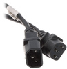 Przedłużacz IEC C13  C14 1 5m
