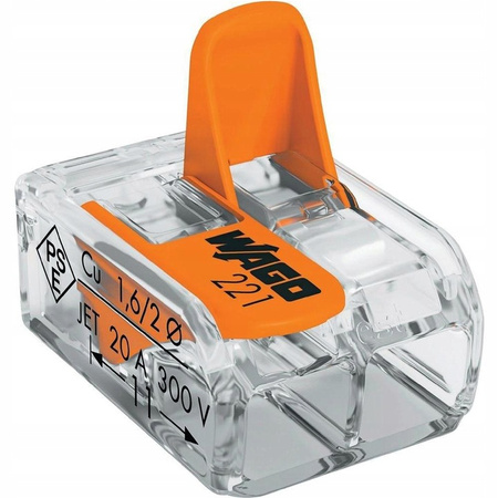 Szybkozłączki Wago 221-412 0,14-4 mm² / 2 100 szt.