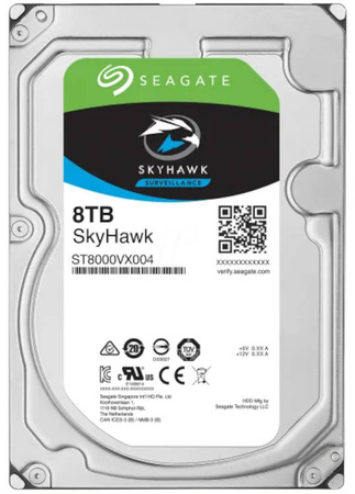Dysk Twardy  8TB SEAGATE SkyHawk ST8000VX010