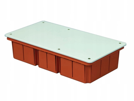 Puszka instalacyjna podtynkowa 291x153x70 OL 10006 PAWBOL z białą pokrywą