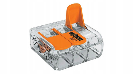 WAGO SZYBKOZŁĄCZKA 3x0,5-6mm2 221-613 30 szt.