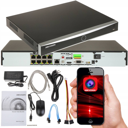 Rejestrator NVR HIKVISION DS-7608NXI-K2/8P(D)