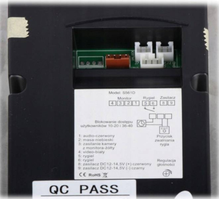 Skrzynka na listy VIDOS S561D-SKM