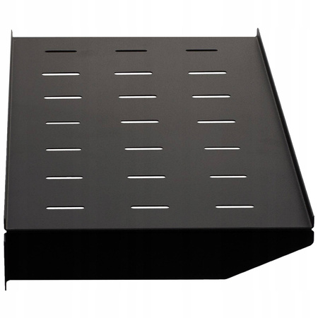 Rack 19 Półka 1U L250 głębokość 250mm CZARNA