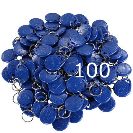 Brelok 125kHz S01039N-BE niebieski +NR mini 100szt