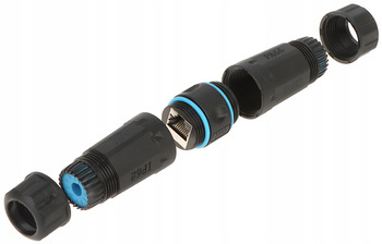 RJ45 Puszka Połączeniowa hermetyczna 6kat.