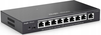 Switch zarządzalny Reyee RG-ES209GC-P, 9-portowy, Desktop, PoE
