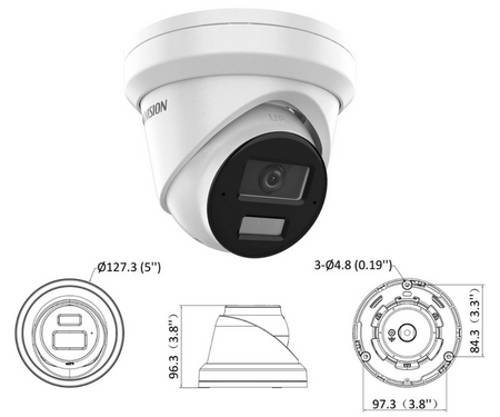 Kamera IP HIKVISION DS-2CD2343G2-LI2U/SL 2.8mm