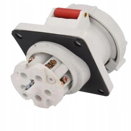 Gniazdo siłowe tablicowe 63A 5P 400V IP67 Pawbol B.1054 hermetyczne