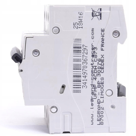 Wyłącznik nadprądowy Legrand 400 V IP20 16 A