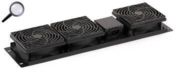 PANEL WENTYLATORÓW A19-3W DO SZAFY RACK