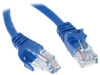 Patchcord UTP kat.5  0.5m NIEBIESKI