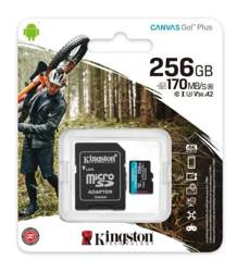 Karta microSDXC 256GB KINGSTON Canvas Go! Plus