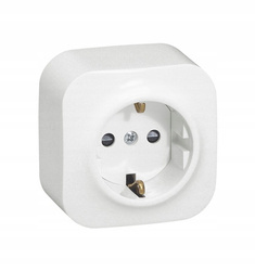 Gniazdo natynkowe 1x230V IP20  16A Legrand 782411