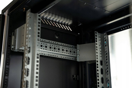 Rack 19 Szafa stojąca 42U 800x800x2050 CZARNA
