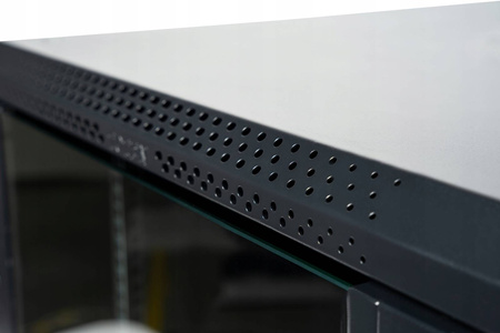 Rack 19 Szafa wisząca 12U 600x600x637do złoże. BL