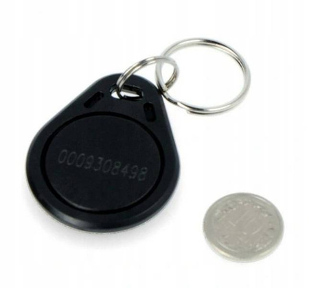 Brelok Mifare S0303BNR-BK czarny +NR 5sztuk