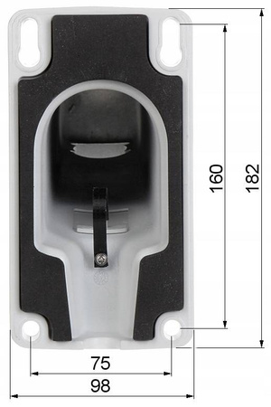 Uchwyt PTZ ścienny HIKVISION DS-1602ZJ-corner