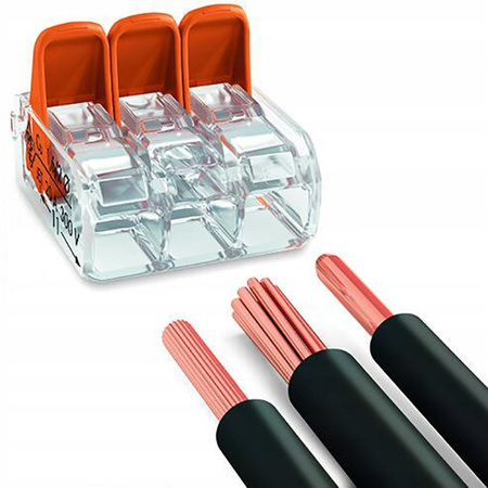 WAGO SZYBKOZŁĄCZKA 5x0,5-6mm2 221-615 15szt