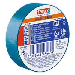Taśma izolacyjna TESA 10m x 15mm NIEBIESKA 53988-00035-00