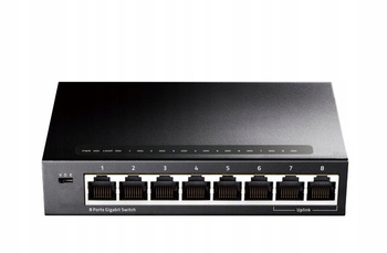 SWITCH LAN 8-port GS108 1Gbps 10/100/1000 metalowy