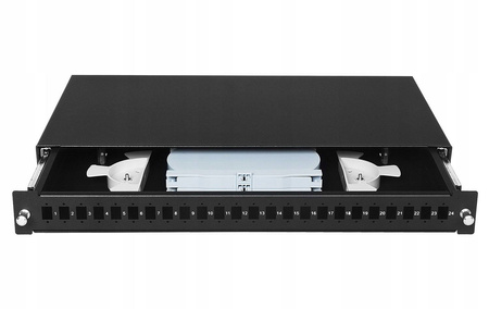 Kaseta światłowodowa 1U-24SC SIMPLEX 24