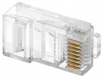 RJ45 1000szt. Wtyk modularny 5e 3Teeth