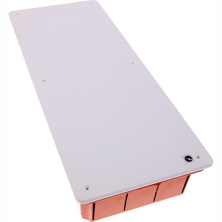 Puszka instalacyjna podtynkowa 392x152x70 OL 10007 PAWBOL z białą pokrywą